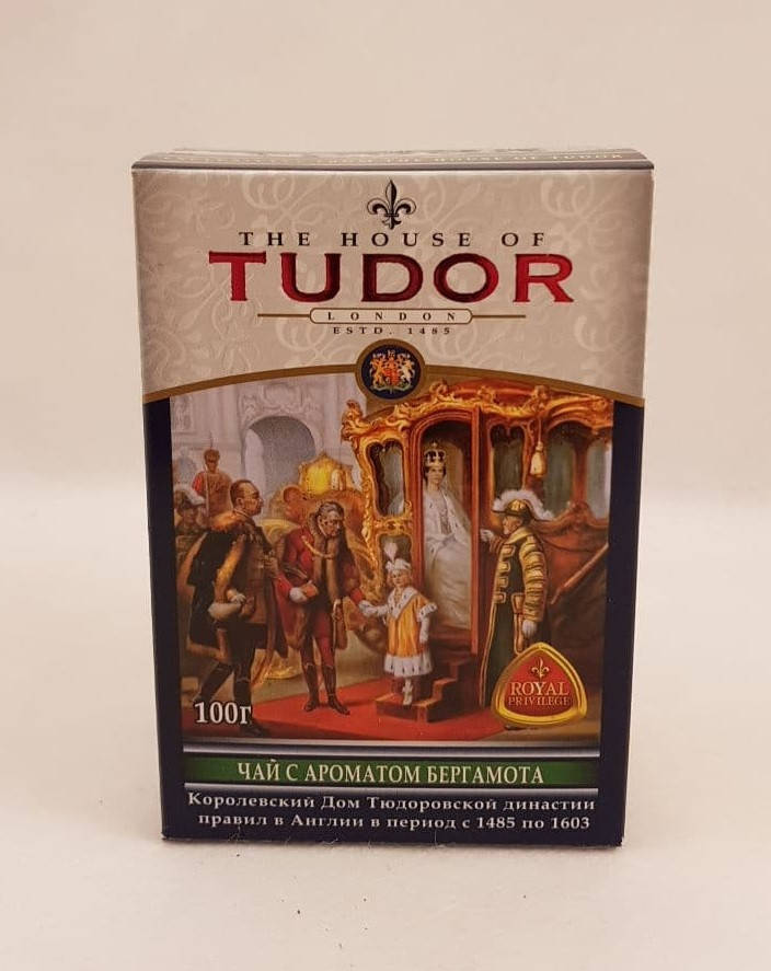 

Чай черный с бергамотом Тюдор Tudor 100 г