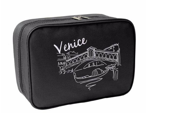 

Дорожный органайзер для косметики "Venice" Черный