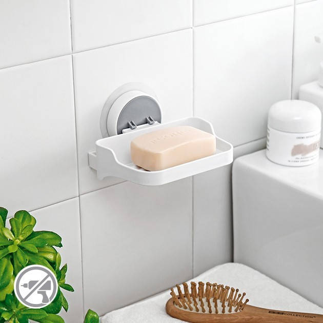 

Мыльница для ванной (клеящаяся) MVM BP-4, Белый