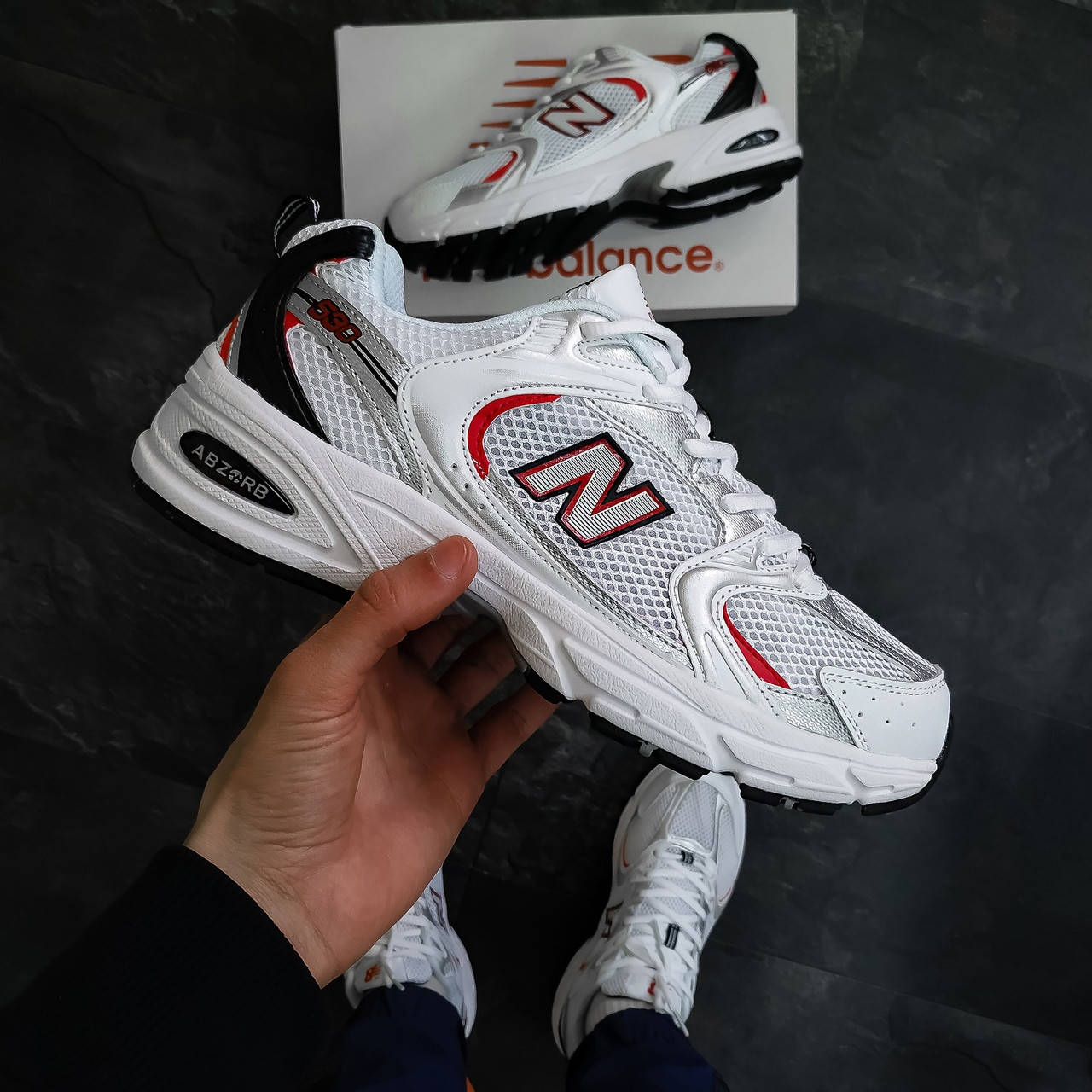 

Мужские кроссовки New Balance 530 41, Белый