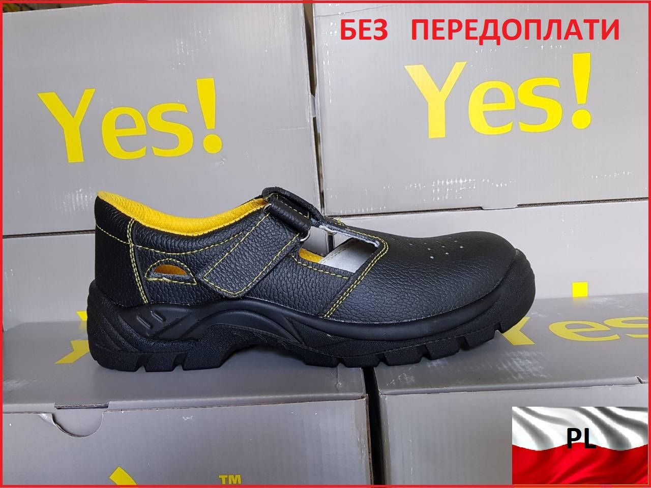 

Сандали рабочие Reis S-SB 39, Черный