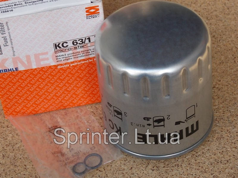 

Фильтр топливный MB Sprinter 2.9td/2.3 Knecht KC 63/1D