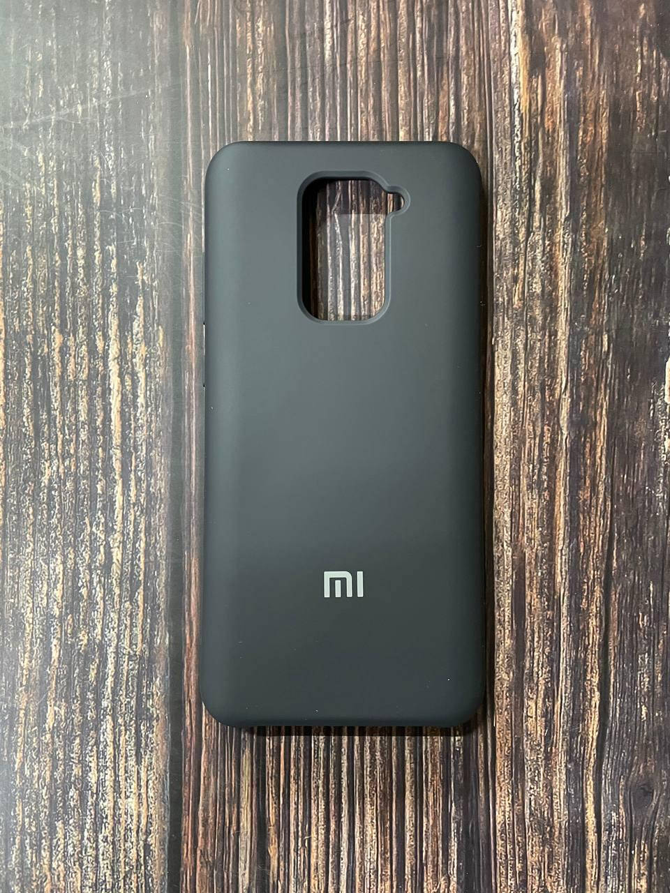 

Чехол Silicon Xiaomi Redmi Note 9 - "Черный №18"
