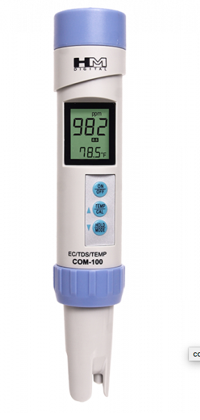 

Профессиональный TDS/ЕС/Temp метр HM COM-100 АТС. Inc U.S.A.