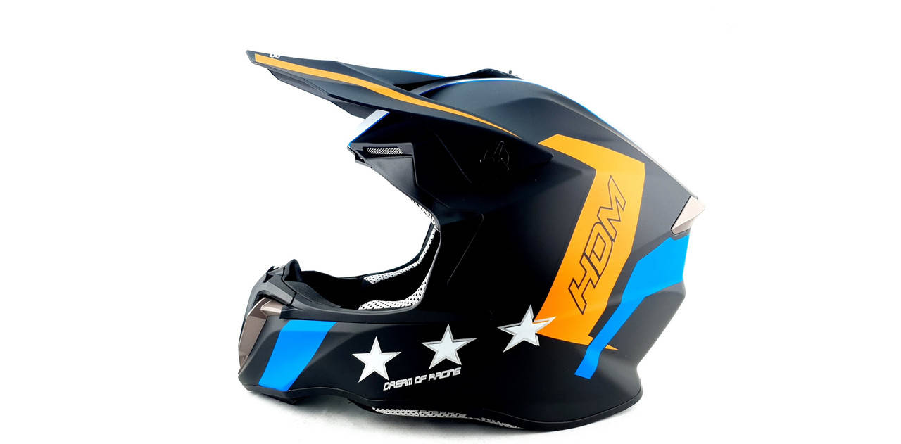 

Кроссовый мотошлем Эндуро 806 Start Orange Matt, Оранжевый