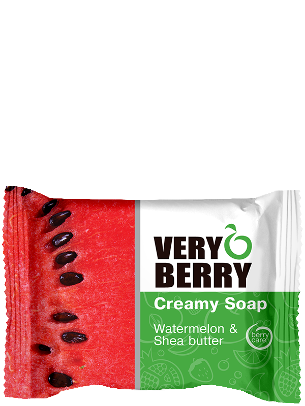 

Крем-мыло "Арбуз и масло ши" 100 г VERY BERRY