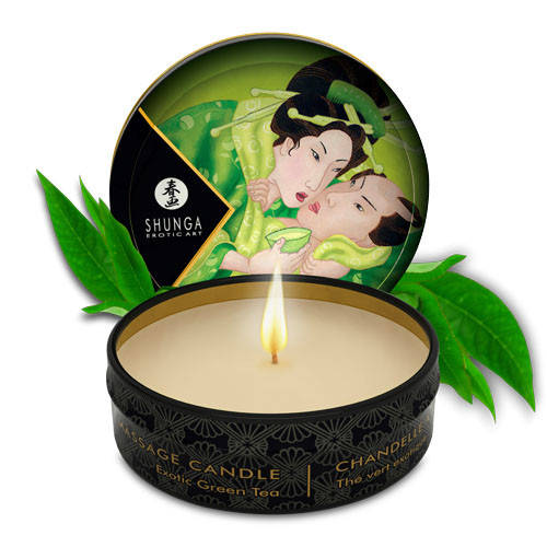 

Массажная свеча Shunga Massage Candle, 30 мл (зеленый чай)