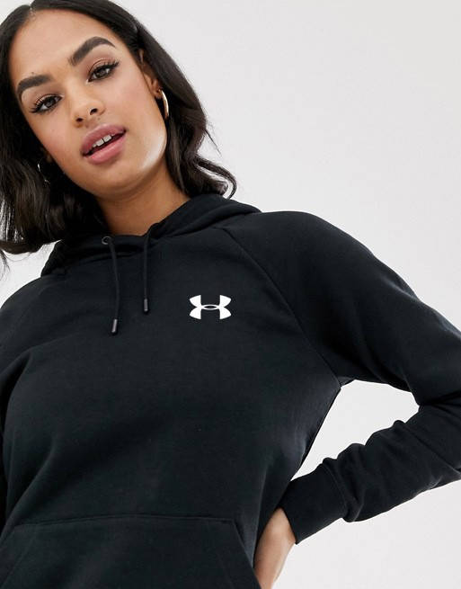 

Женская кофта кенгуру Under Armour (Андер Армор) черная, Черный