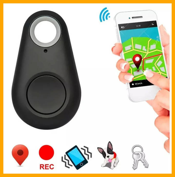 

Компактный брелок-маячок для поиска Anti Lost Bluetooth iTag черный
