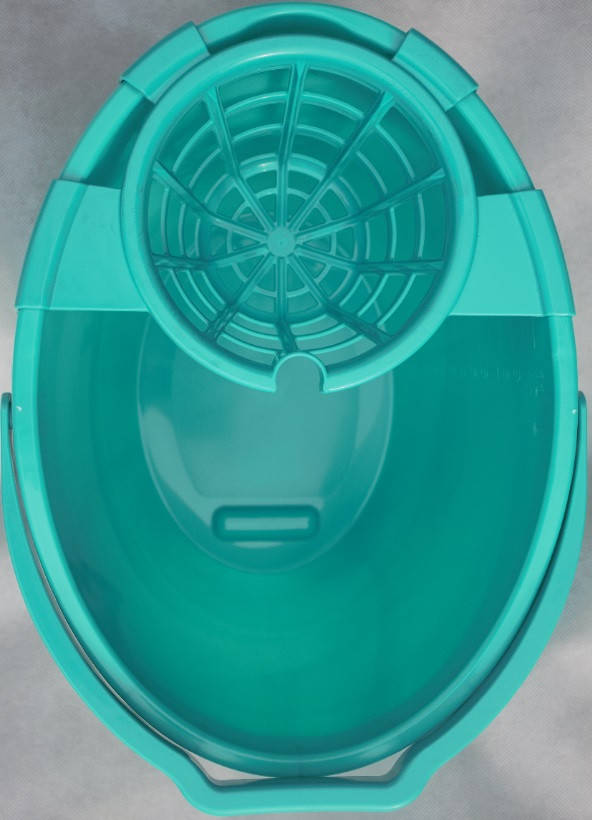 

Ведро с отжимом Bonus 11л Зеленое, Зелёный