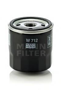 

Фильтр масляный Ланос, Авео, Лачетти, Нубира, Нексия, MANN-FILTER, W712/75