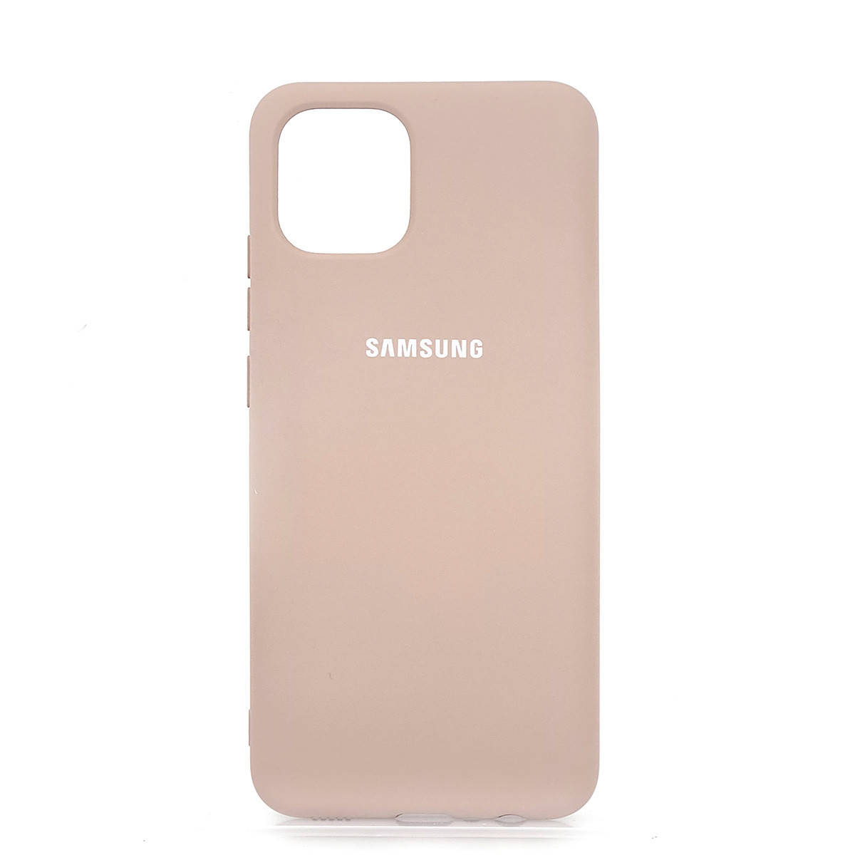 

Чехол Full Silicone Cover для Samsung Galaxy A03 Pink Sand, Песочный
