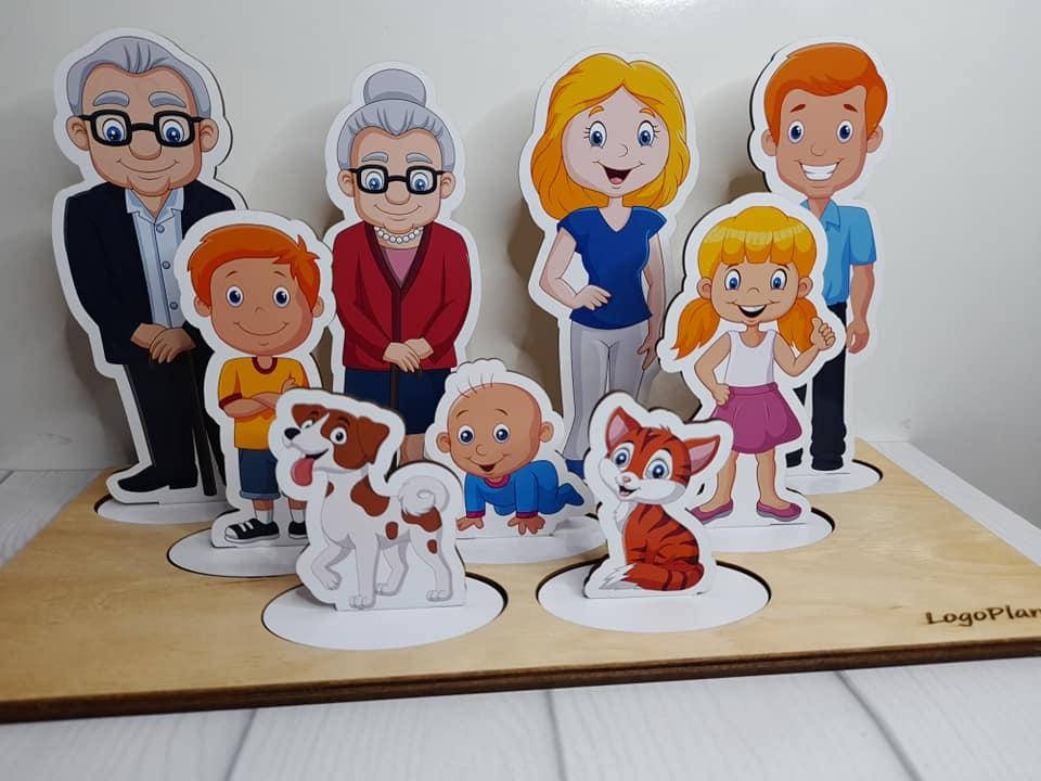 

Набор игровых фигурок "Семья"