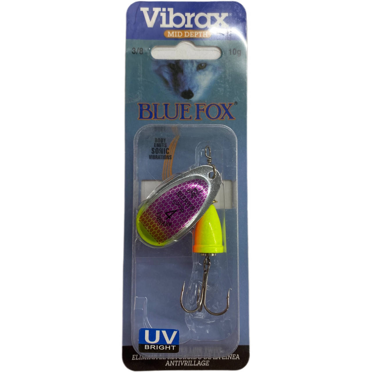 

Блесна Feima Vibrax ( № 4 | 10g.), Разные цвета