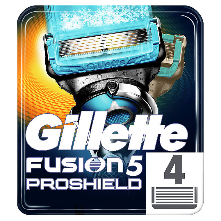 

Картридж Gillette "Fusion" PROSHIELD CHILL (4)