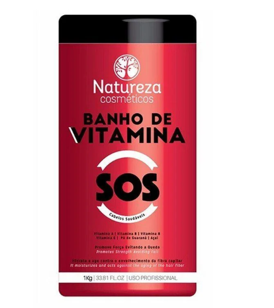 

Ботекс для волос SOS Banho de VITAMINA NATUREZA 1000 мл