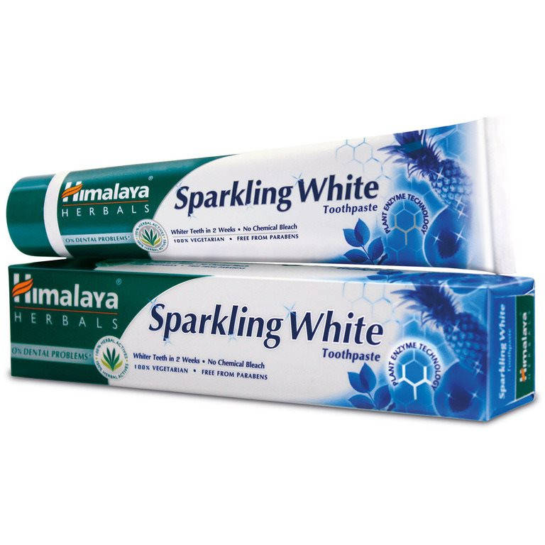 

Зубная паста Sparkling White, Himalaya / 80 g
