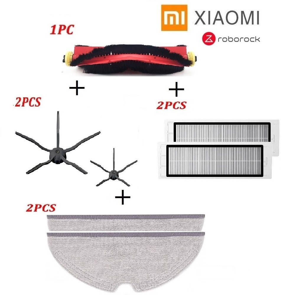 

Комплект максимальный для робота-пылесоса Xiaomi Mijia / RoboRock S50 S51 S55 S5 Max S6 E4 E20 C10 Xiaowa №4