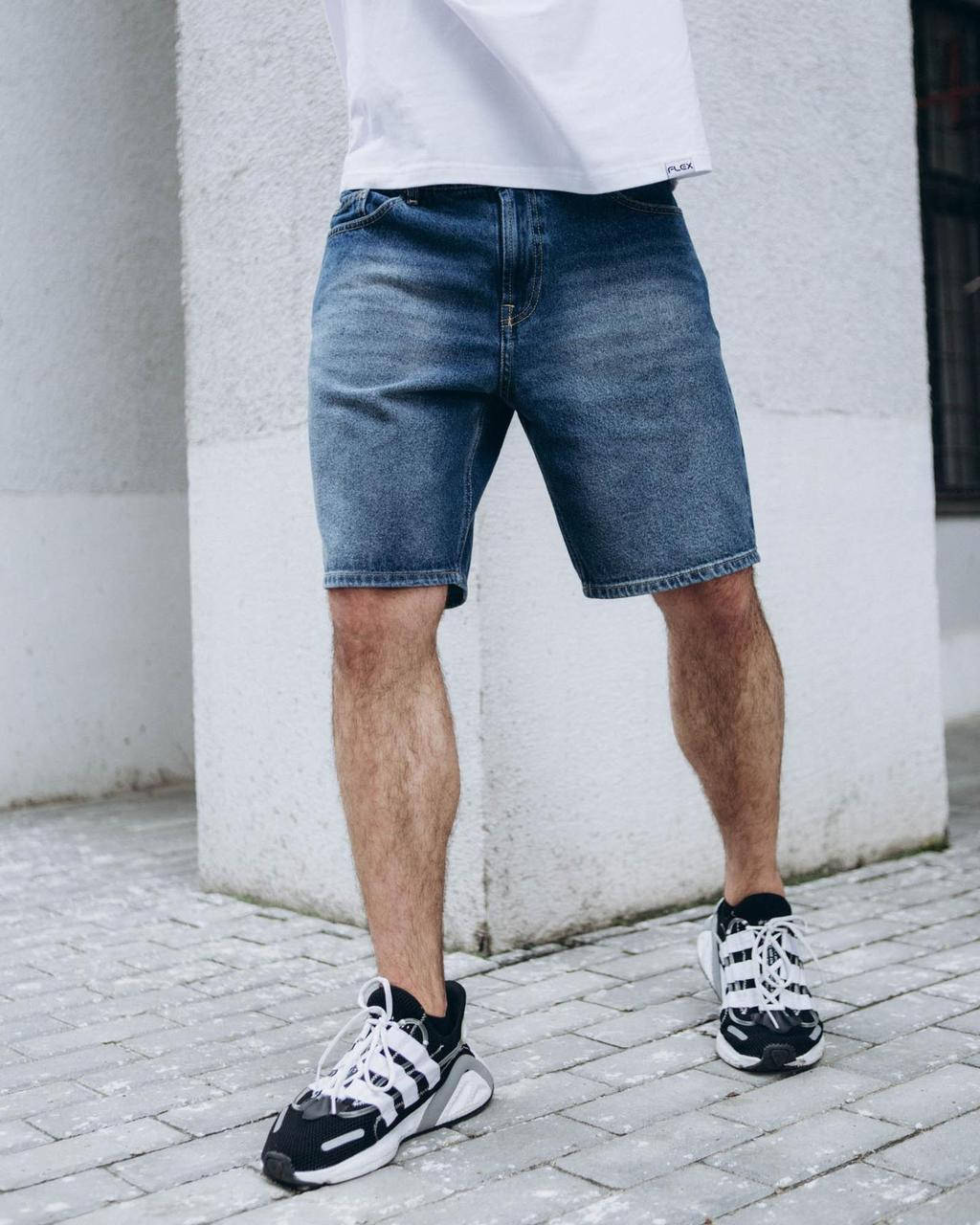 

Джинсові шорти чоловічі ТУР "Denim" blue, Синий