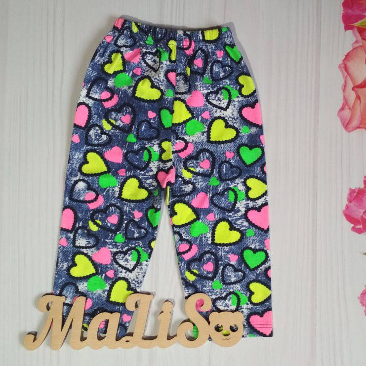 

Кольорові треси шорти дитячі бавовняні, 1-4 роки Туреччина, Цветные тресы велосипедки