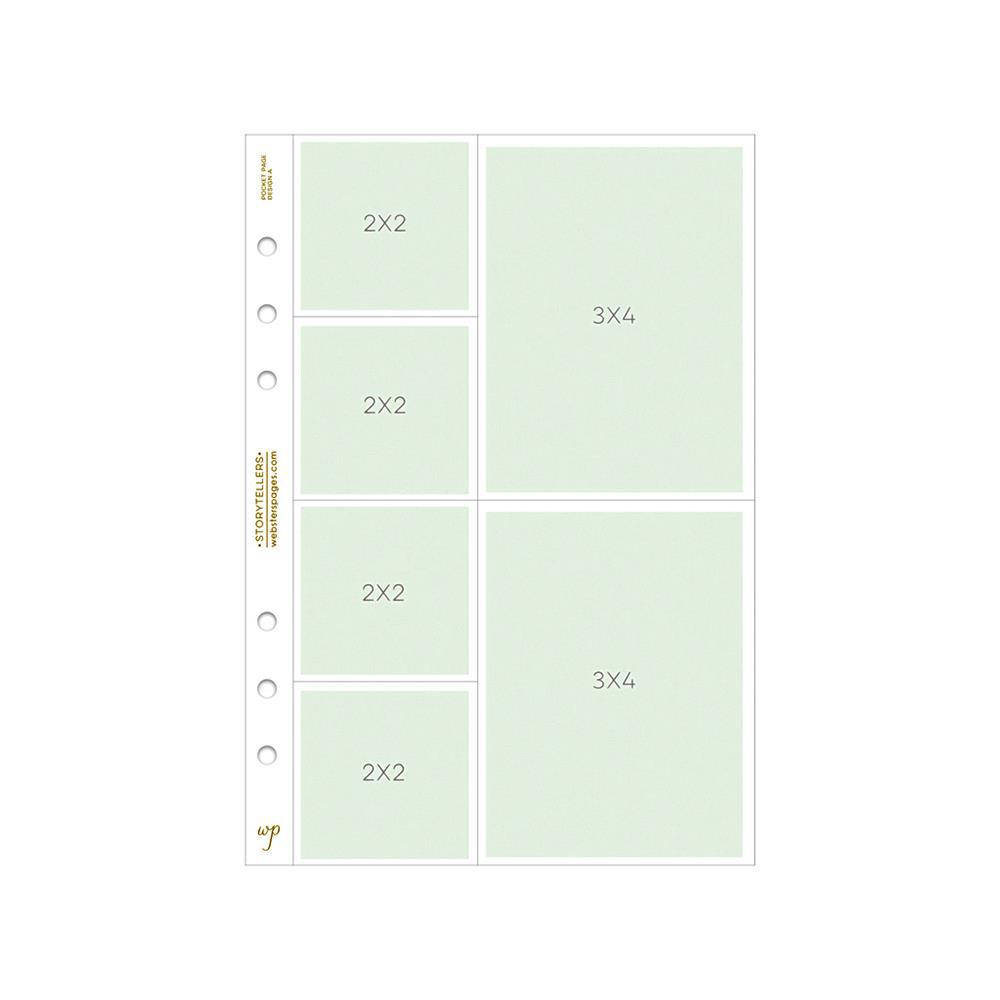 

Сторінки для Project Life - Design A - Webster's Pages - 22x14.7 см. Ціна за 1 шт.!