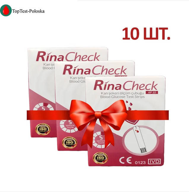 

Тест-полоски Рина Чек ( Rina Check ) - 10 упаковок