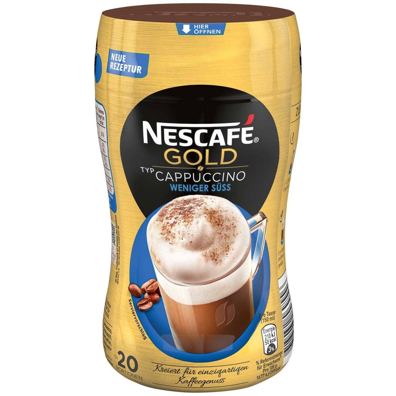 

Капучино Nescafe Gold Weniger Sub 250 g