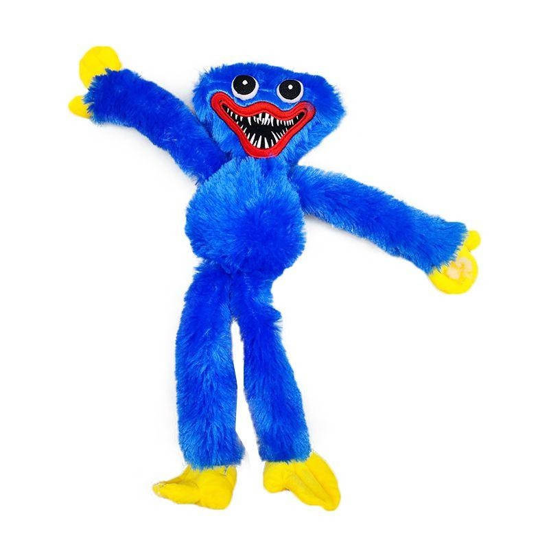 

Мягкая игрушка Хаги Ваги и Киси Миси 35 см на липучках Huggy Wuggy Синий