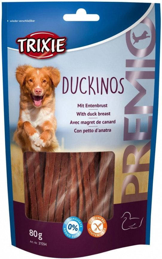 

Trixie TX-31594 Premio Duckinos 80 гр - лакомство с утиной грудкой для собак