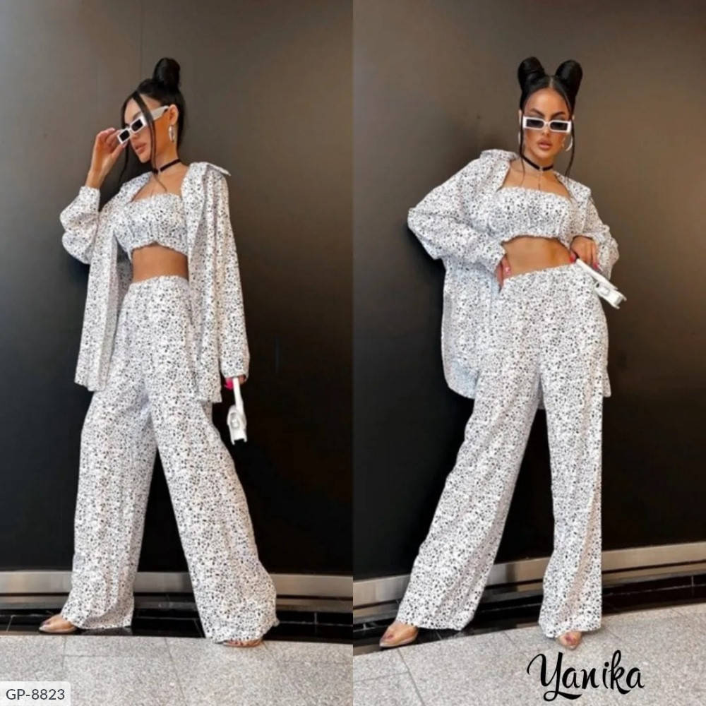 Костюм тройка женские мод:7110 (42-44, 46-48) "YANIKA" недорого от прямого поставщика