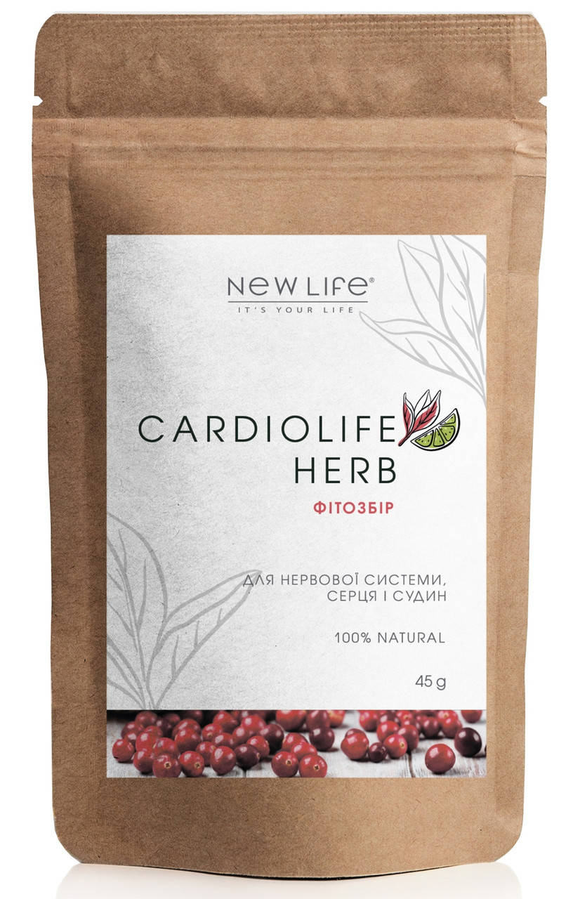 

Фитосбор для нервной системы, сердца и сосудов - Cardiolife Herb