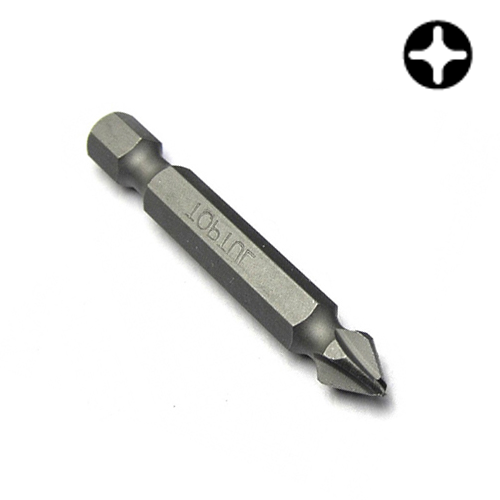 

Бита PH2 50мм TOPTUL 1/4" 2в1 (бита+зенковка по дереву) FWAA0802G