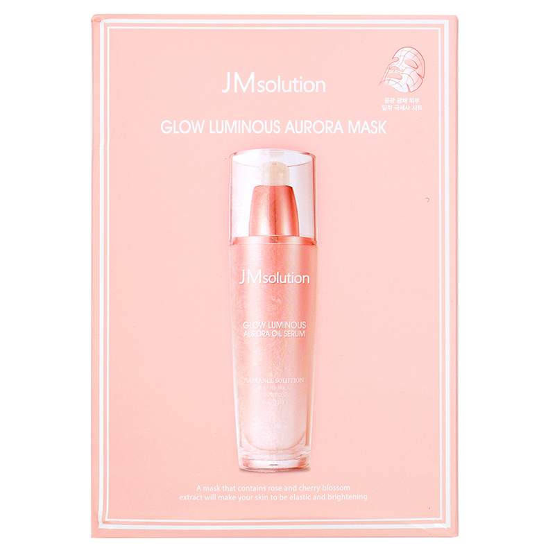 

Целлюлозная маска с жемчугом JMsolution Glow Luminous Aurora Mask 30 ml