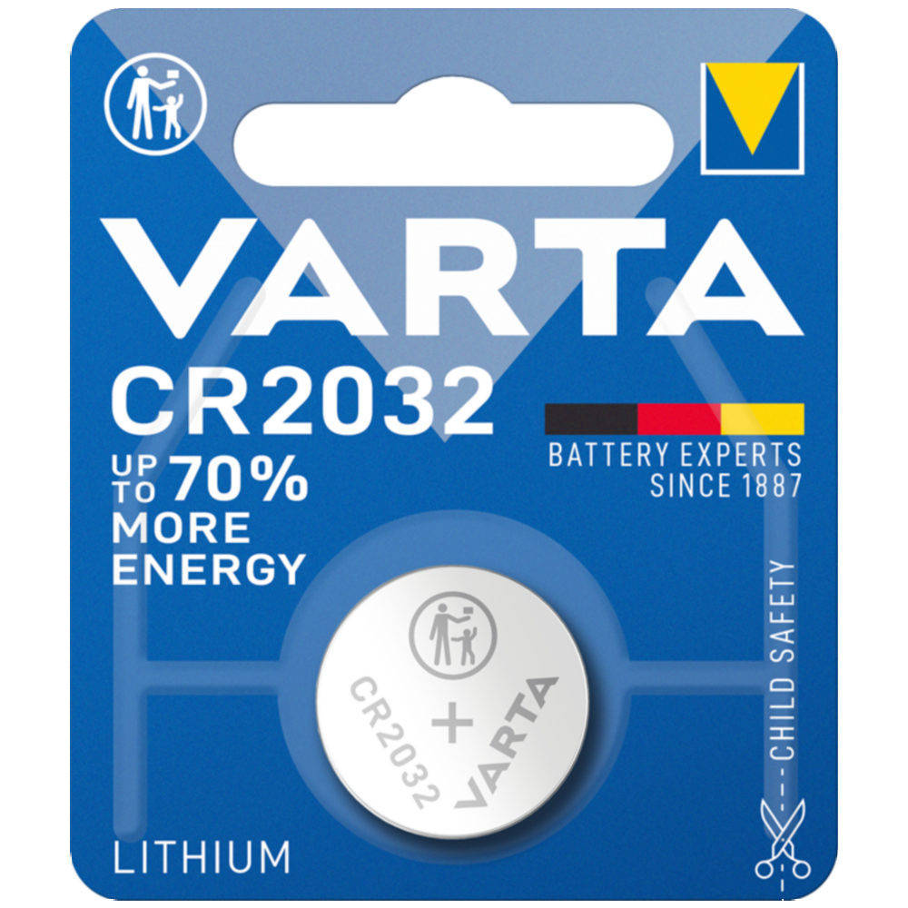 

Дисковая батарейка VARTA Lithium Cell 3V CR2032 230mAh