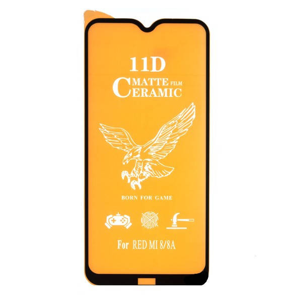 

Захисна плівка Ceramic Matte Xiaomi Redmi 8 Full Glue black, Черный