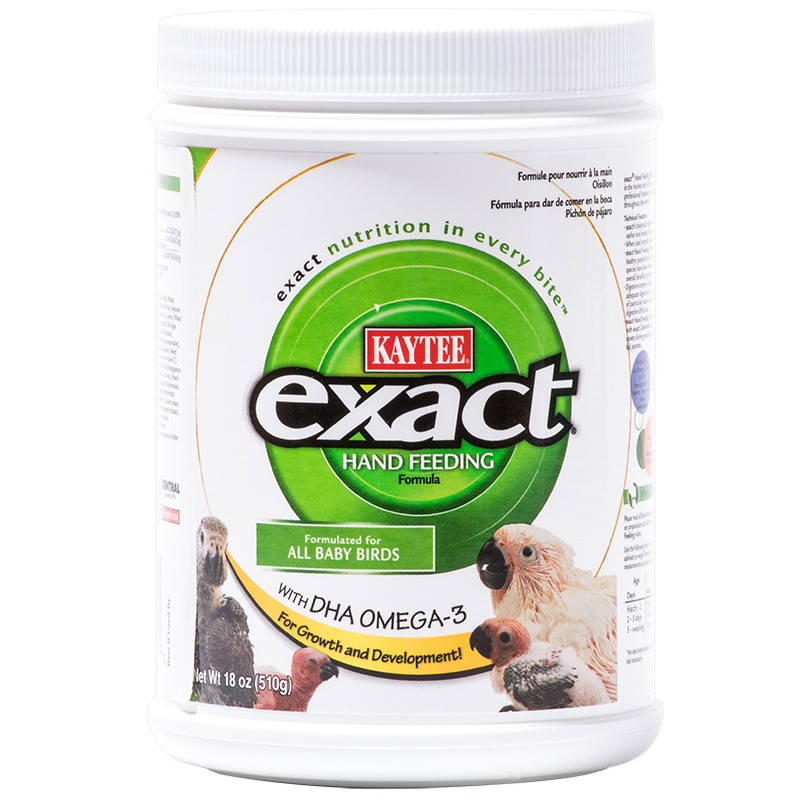

Корми для вигодовування пташенят папуг Kaytee Exact all birds 500g