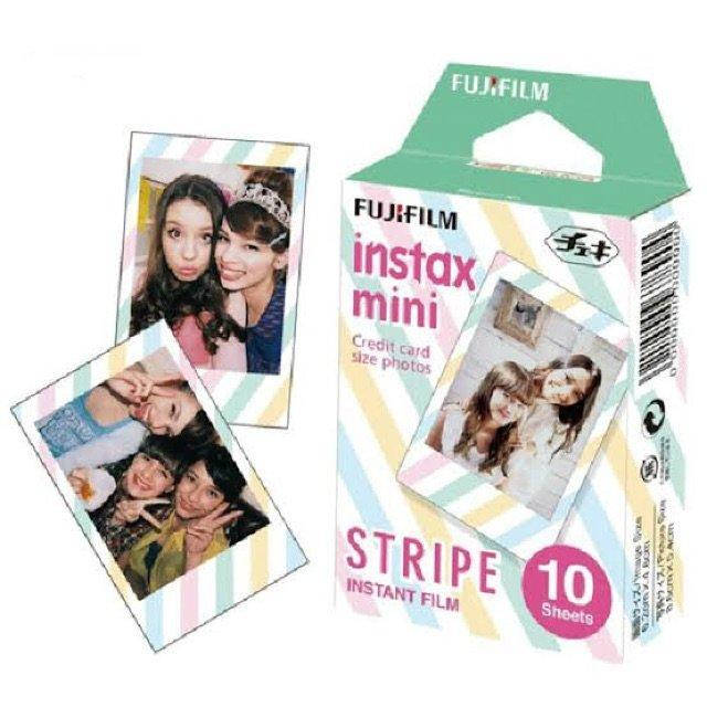 

Фотобумага до 12/2020 для камеры Fujifilm Instax Mini Stripe instant Film 10 листов для 7S, 8,9, 11, 25, 50S