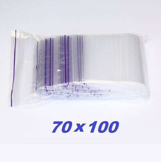 

Зип пакеты 70 х 100 мм 50 мкм, пакеты с замком Zip-Lock