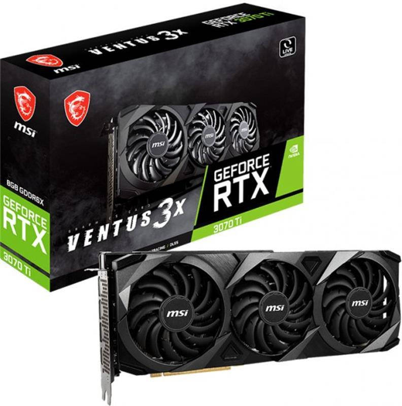 

Відеокарта MSI GeForce RTX 3070 Ti VENTUS 3X 8G OC