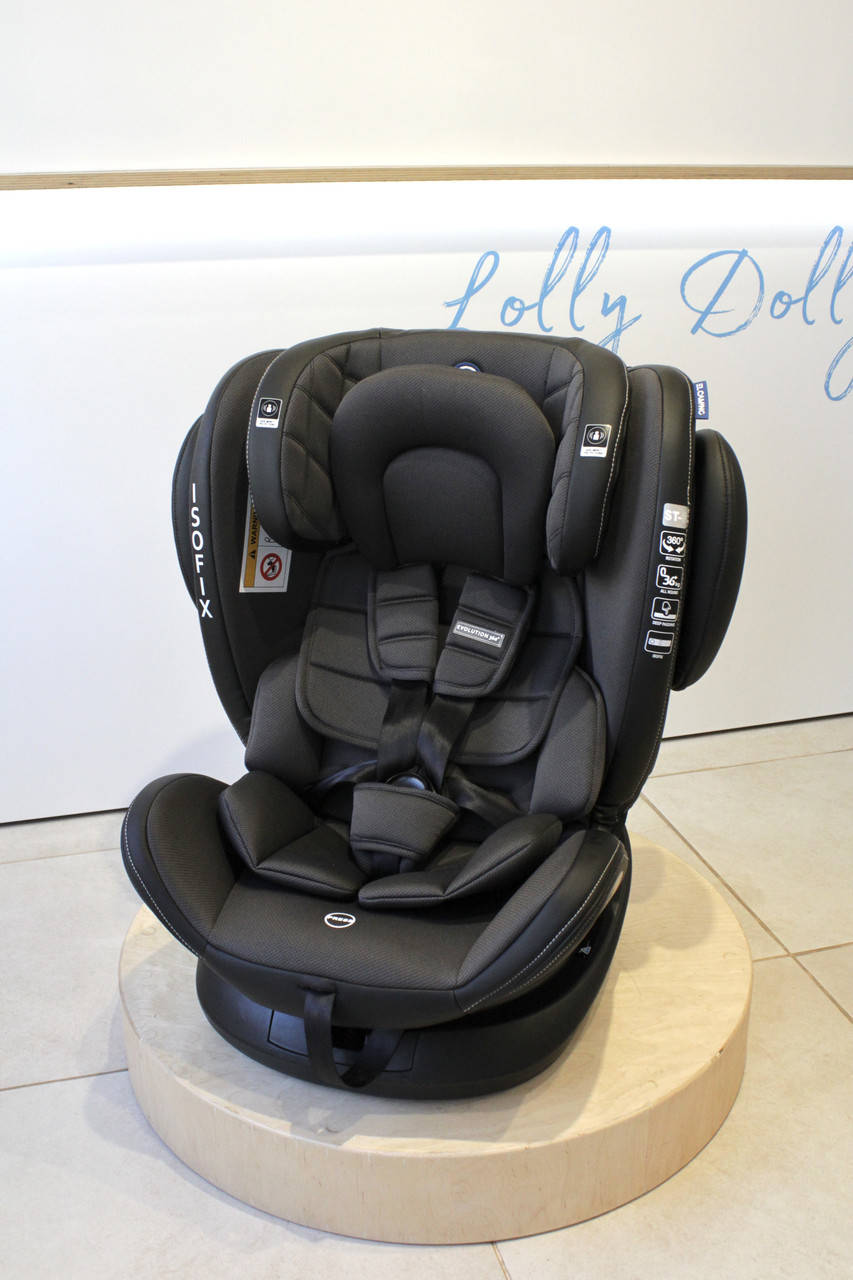 

Автокресло El Camino ME 1045 EVOLUTION Isofix, Premium Black, Черный