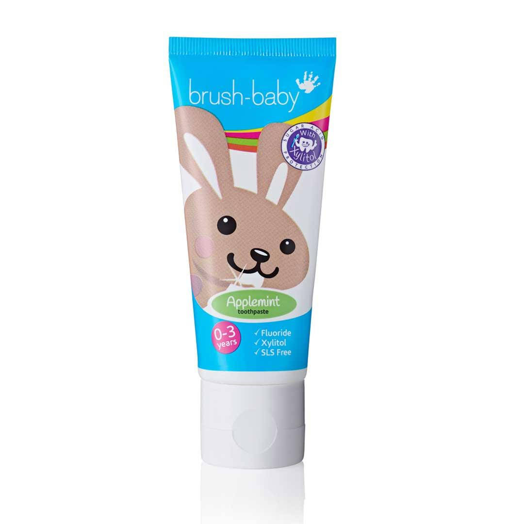 

Brush-Baby APPLEMINT Зубна паста (від 0 до 3 років), 50мл