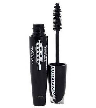 

Тушь для ресниц L'Oreal Mega Volume Collagene 24H Extra Black, Черный