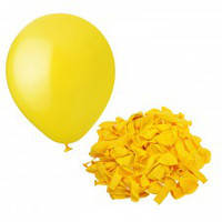 

Повітряні кульки 5" (13 см) (Поштучно). без малюнків - Желтый А5002, Разные цвета