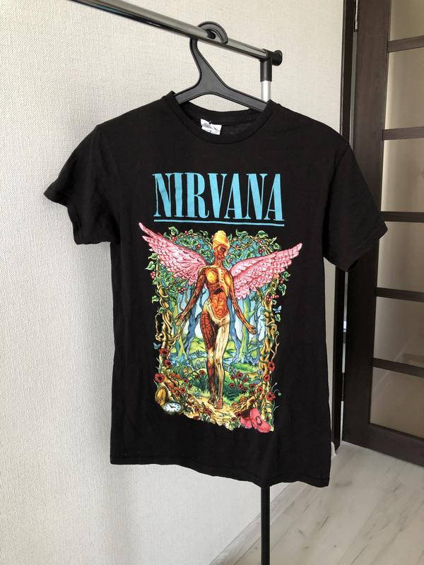 

Футболка с принтом "Nirvana (девушка-ангел)" Push IT XL