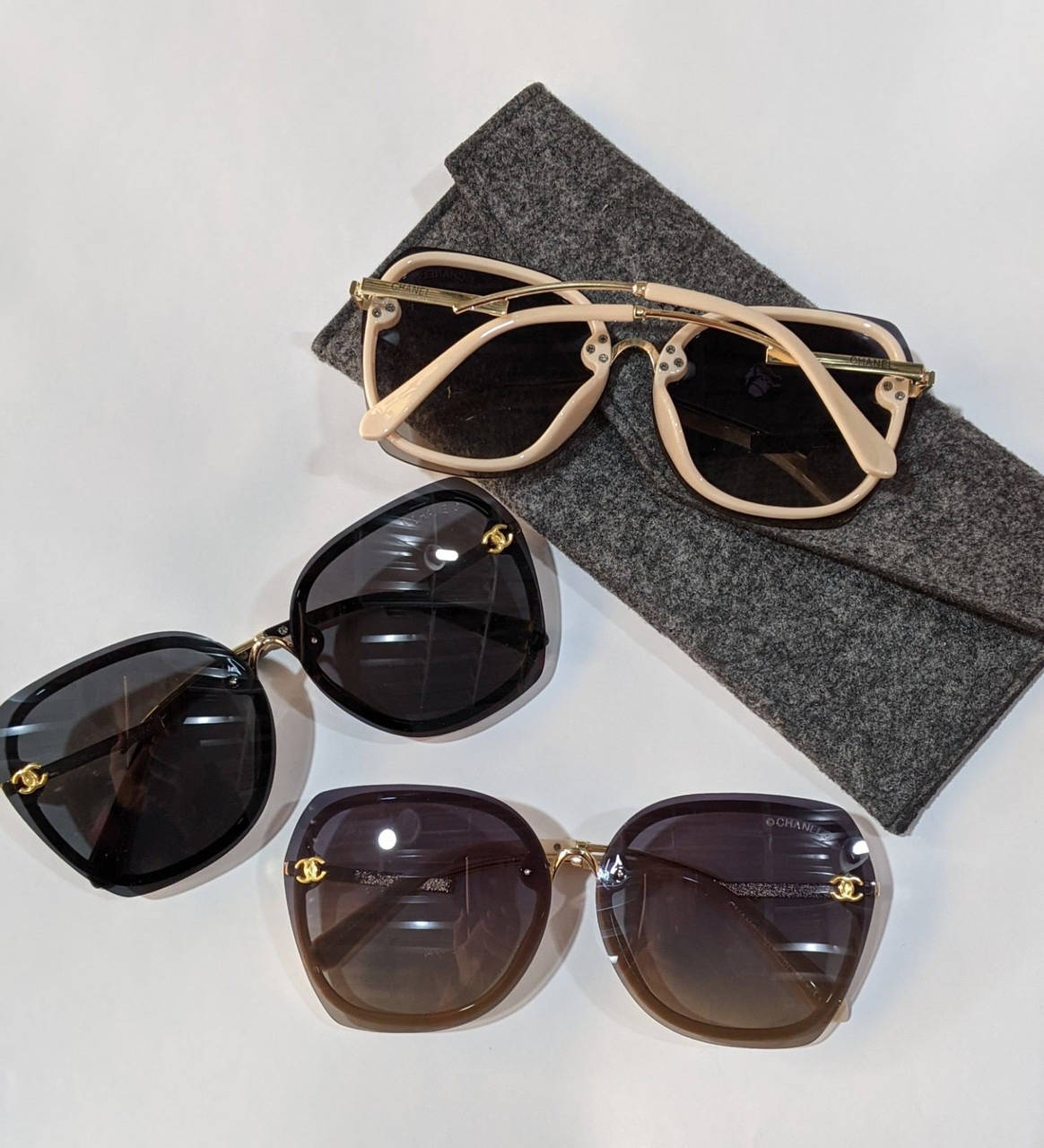 

Солнцезащитные очки с большими линзами, Разные цвета