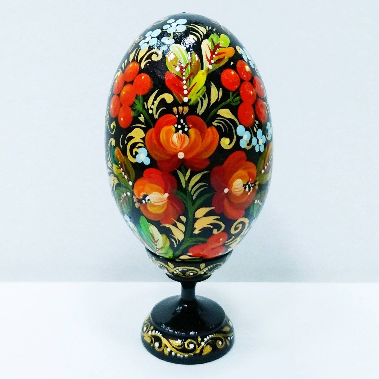 

Писанка сувенир. Петриковская роспись.