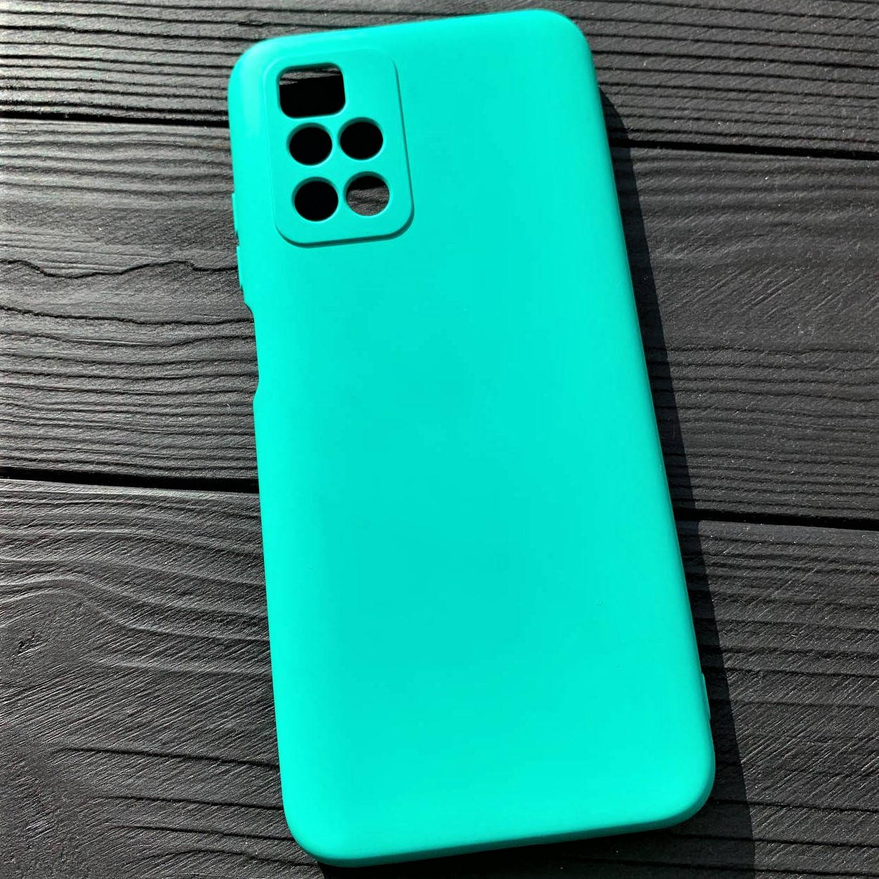 

Силиконовый чехол Soft Silicone Case Full для Xiaomi Redmi 10 бирюзовый (бампер)