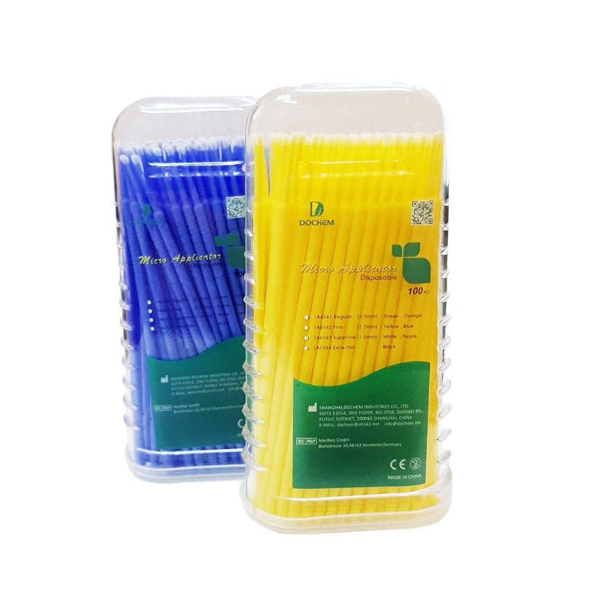 

Микроаппликатор желтый 1,5 мм Dochem (100шт)
