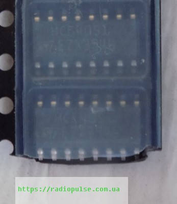 

Микросхема HCF4051 ( HCF4051M , MC14051BG ), smd