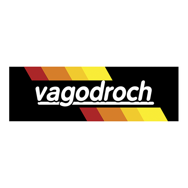 

VAGODROCH Вагодроч наклейка 13*4см. Вологостійкий стікер на авто